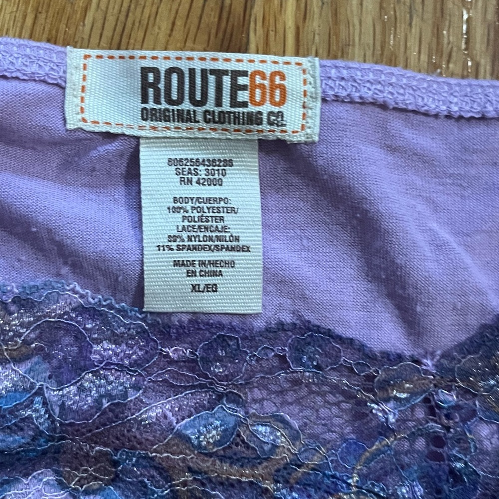 Purple camisole